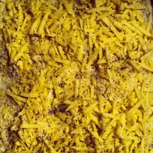 Béchamel, gruyère et parmesan